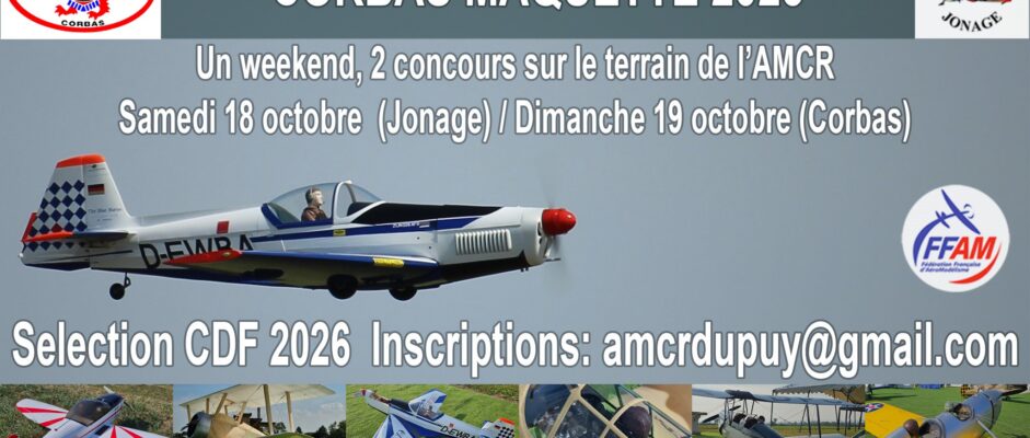 Concours à Corbas les 18 et 19 octobre